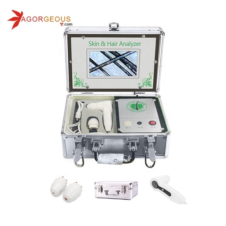 Mobile smart hair analysis machine /scalp and hair analyzer /skin and hair test machine skin and hair testing mineral machine