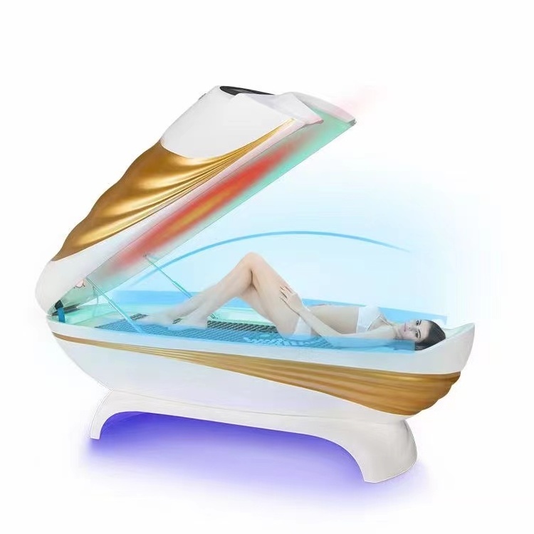 New technology Hot sales Fat loss chamber infrared sauna  steam pods  oxygen and ozone sauna spa capsule