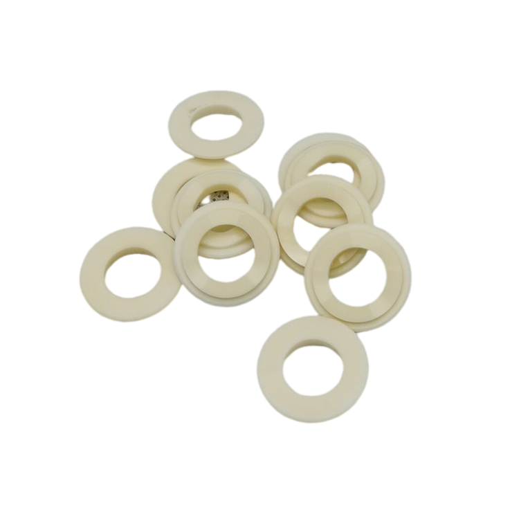 Custom 99 Al2o3  Alumina Ceramic thrust ring  seal Washer with one side polishing for water pump mechanical seal