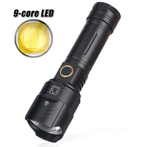 Outdoor Survival Tactical Zoom Focus Torch Light USB Rechargeable 5000 Lumen Super Bright XHP90 XHP160 XHP99 LED Flashlight