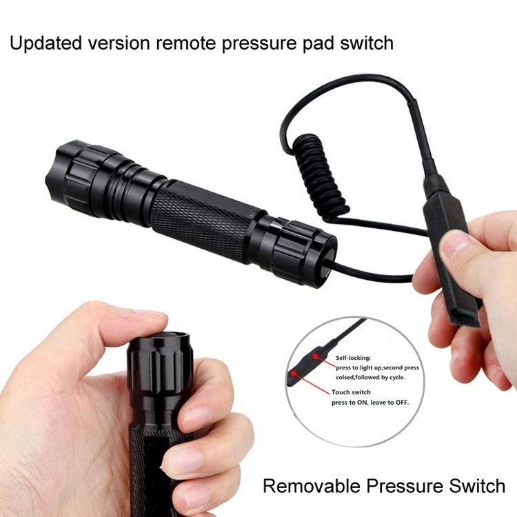 Mini Fishing Rescue Hunting UV Blue Red Light Tactical Torch Kit One Mode Portable Rechargeable Green Led Flashlight