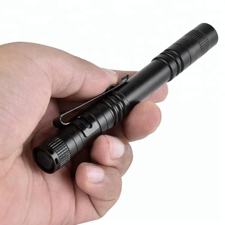 Mini Small AAA Battery Tactical Torch Light LED Pocket Penlight Doctor Work Pen Flashlight