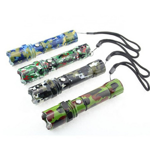 Road Construction Security Emergency Warning Signal Torch Traffic Stick Wand Camouflage Zoom Tactical Led Flashlight