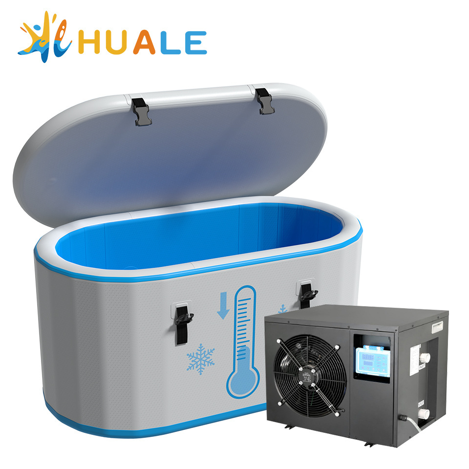 Custom Color Ice-Bath portable Ice Bath Tub Barrel Inflatable With Cooling System