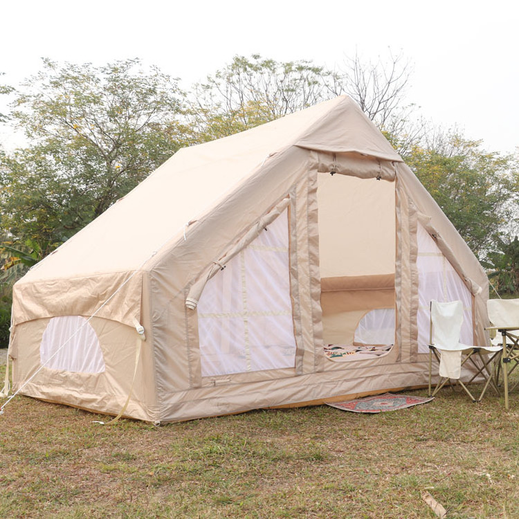 Inflatable Waterproof Air Tent Pole Glamping Outdoor House Outdoor Tent For Camping