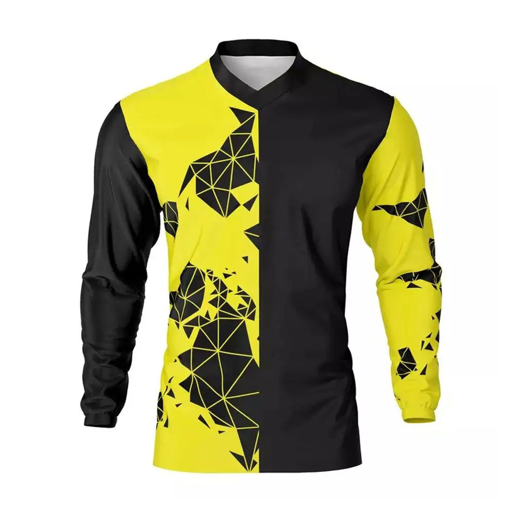 Custom Sublimation Street Men Jersey Customized Blank Motocross Jersey Relaxed and Comfortable Fit For Rider