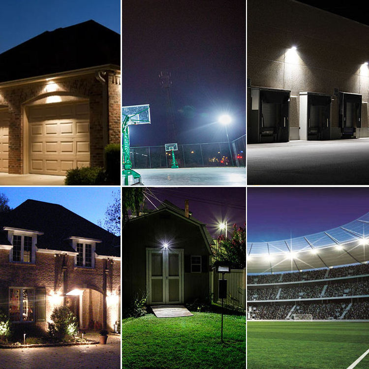 Outdoor Aluminum 220V 20W 30W 50W 100W 150W 300W High Lumen IP65 Waterproof LED Floodlight SMD LED Flood Light