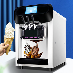 New Snack commercial frozen yogurt maker air pump softy ice cream vending machine ice cream machine