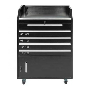 150 key 200 key slots Valet Parking Podium cabinet with 100keys holders with cash tip drawer