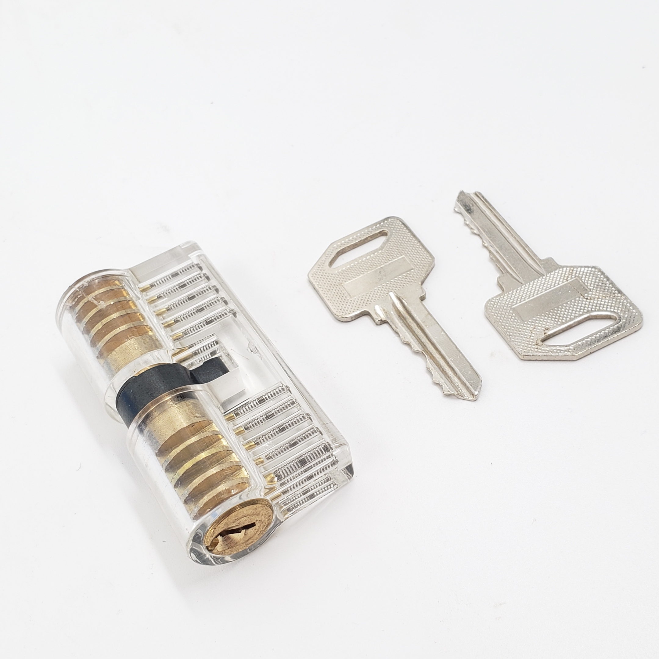 Hot Sale Lock Locksmith Picking Practice Custom Pick Zip Transparent Lock