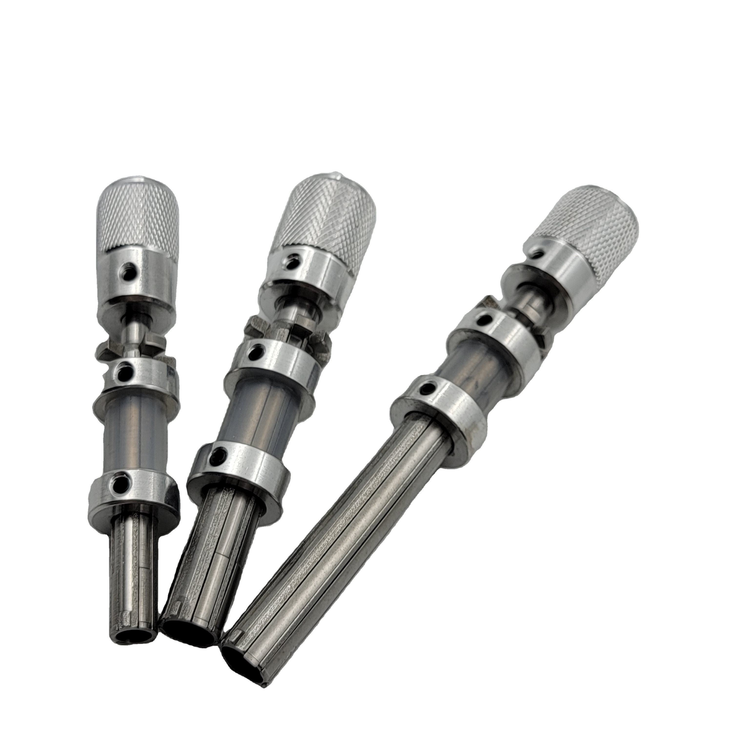 New Locksmith Tools 7 Pin Tubular Lock Pick Set For 3pcs Lock Picking Tools(7.00mm 7.5mm 7.8mm)