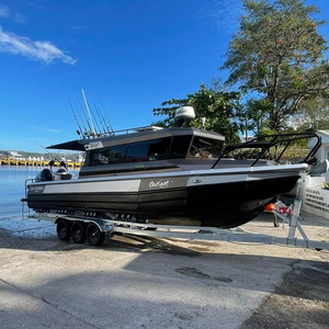 30ft 9.3m aluminium speed cabin cruiser stable motor easy craft fishing boat for sale