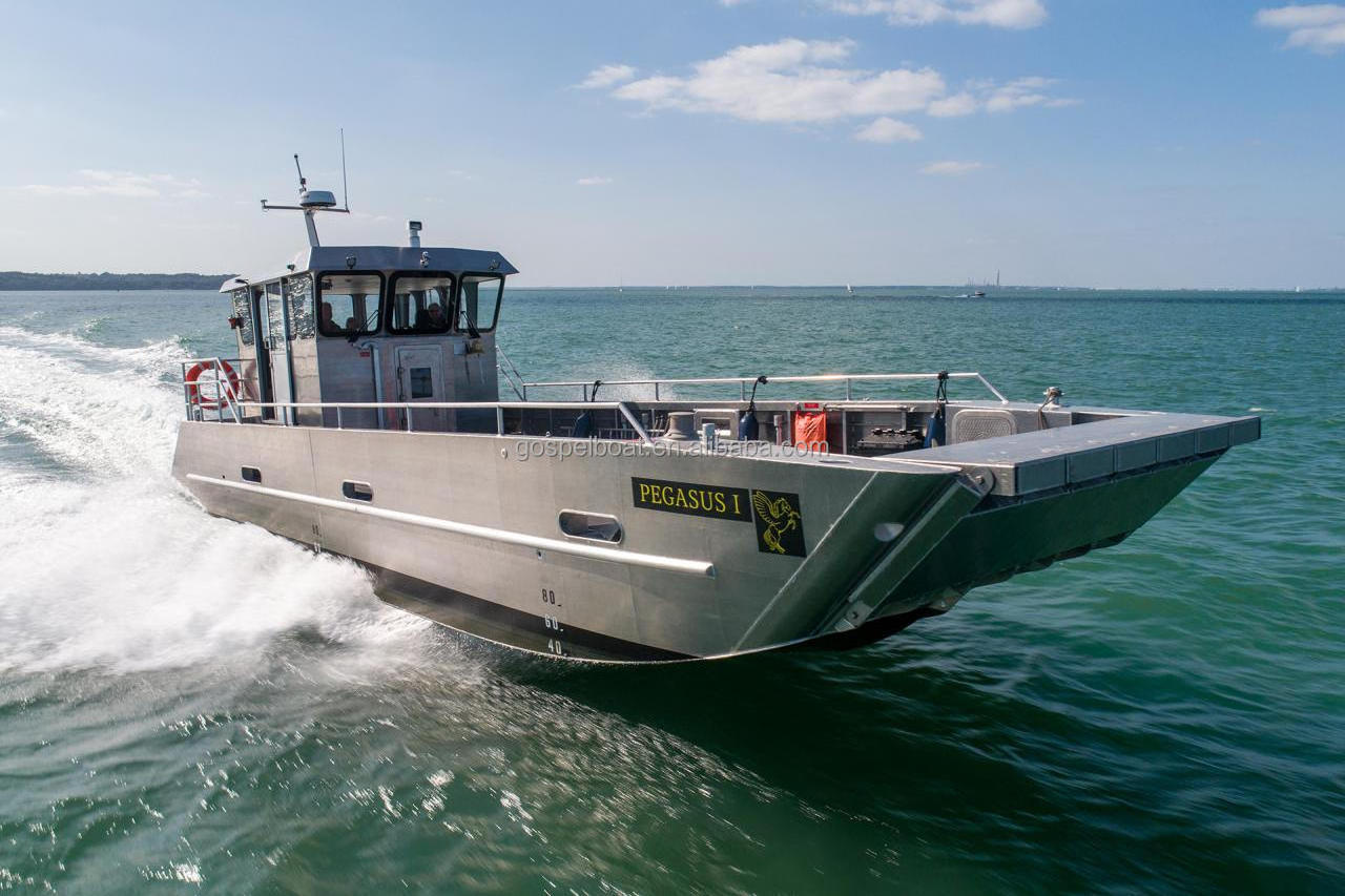 GOSPEL BOAT 14m aluminum landing craft barge for sale