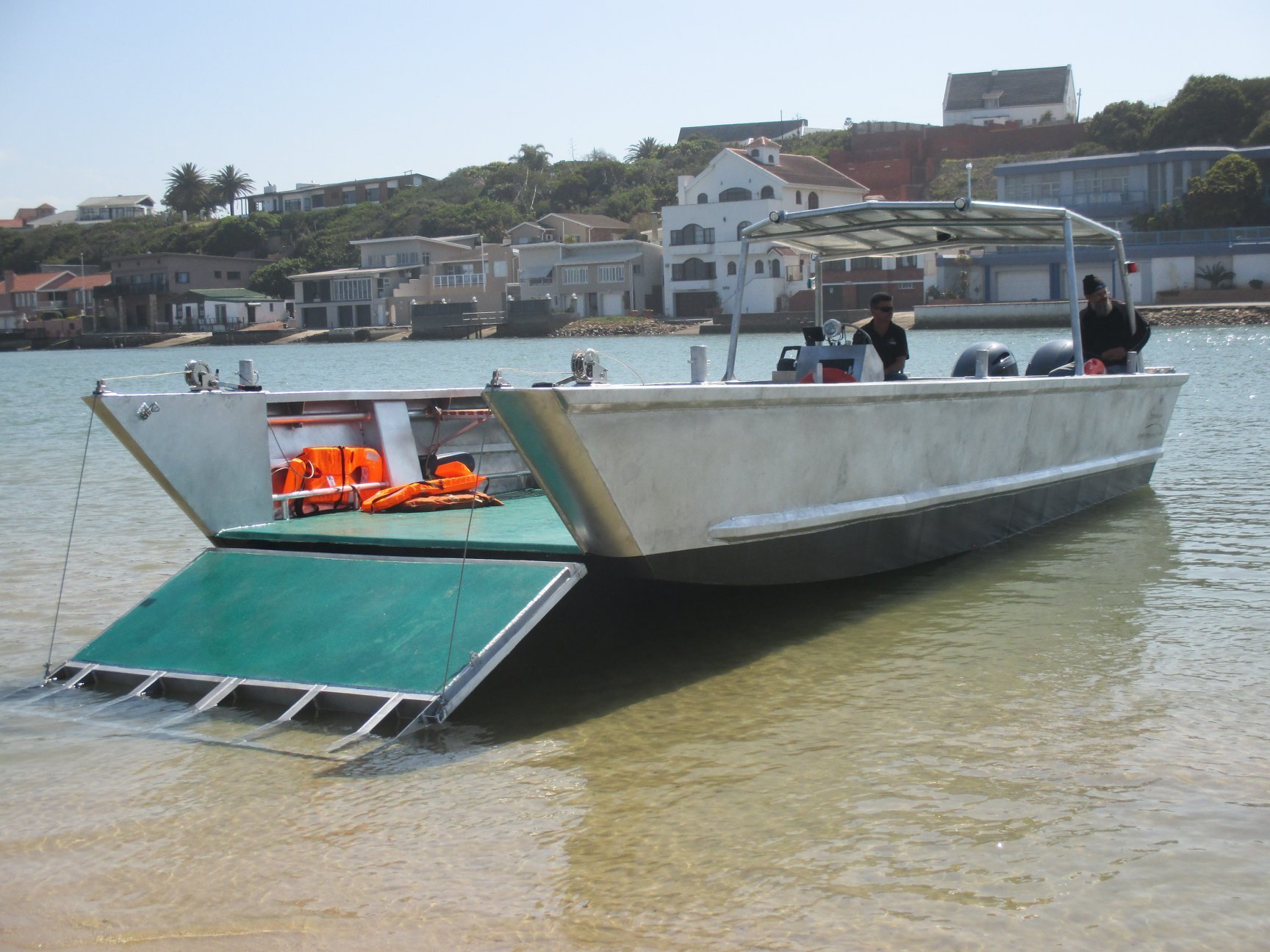 10m aluminum cargo landing craft barge for sale