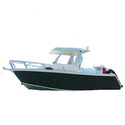 GOSPEL 24.5ft CE approved inshore aluminum center cabin hardtop boat for fishing