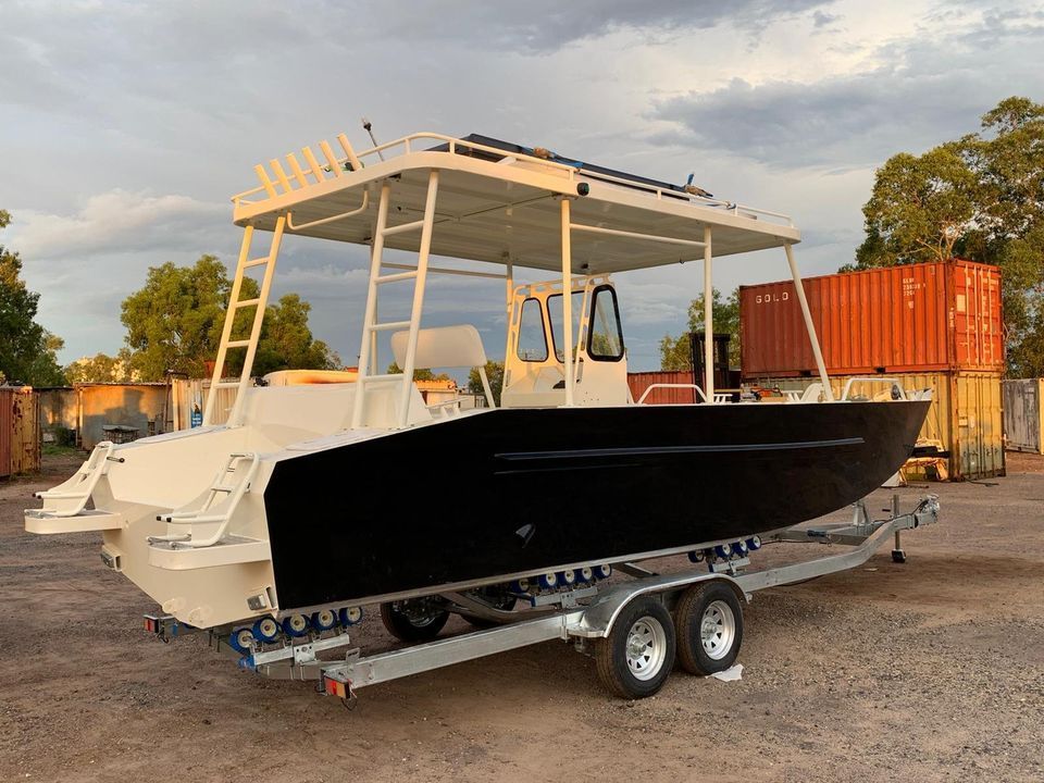 gospel boat 25ft Aluminum Cargo Boat landing craft aluminium ship boat