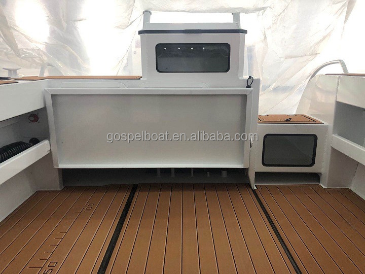 Gospel Aluminum boats for sale 21ft /6.25m Profisher Cuddy cabin aluminium fishing boat -Speed Boat