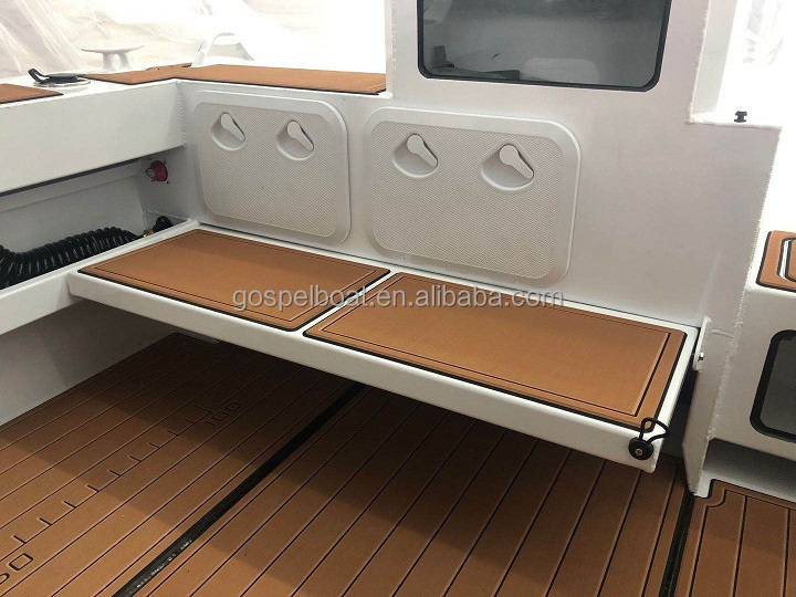 Gospel Aluminum boats for sale 21ft /6.25m Profisher Cuddy cabin aluminium fishing boat -Speed Boat