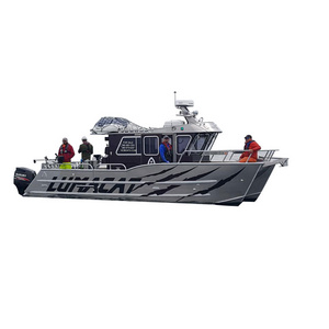 Gospel 7.3m/7.9m/8.8m aluminum fishing boat fishing vessel speed boat yacht catamaran boat for sale