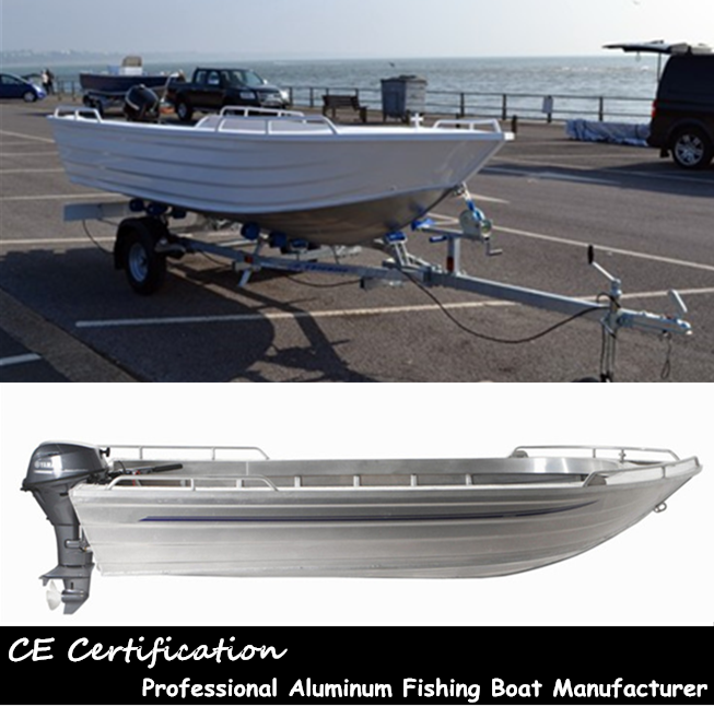 5m Aluminum outboard fishing sport boat dinghy