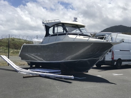 Gospel boat 25ft Profisher aluminum fishing boat for family cruising