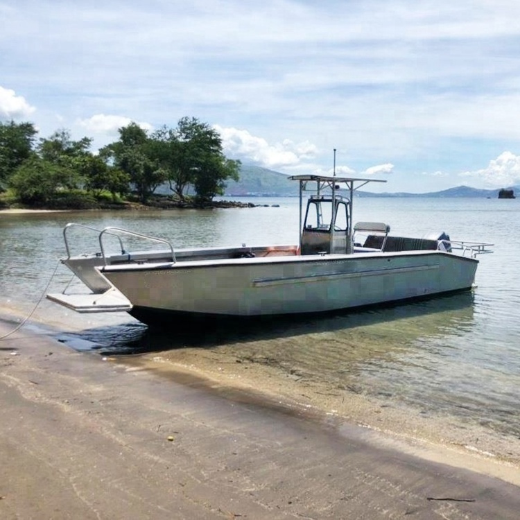 8m Coast Guard Boat Aluminum Sailing Yacht Landing Craft Boat for sale