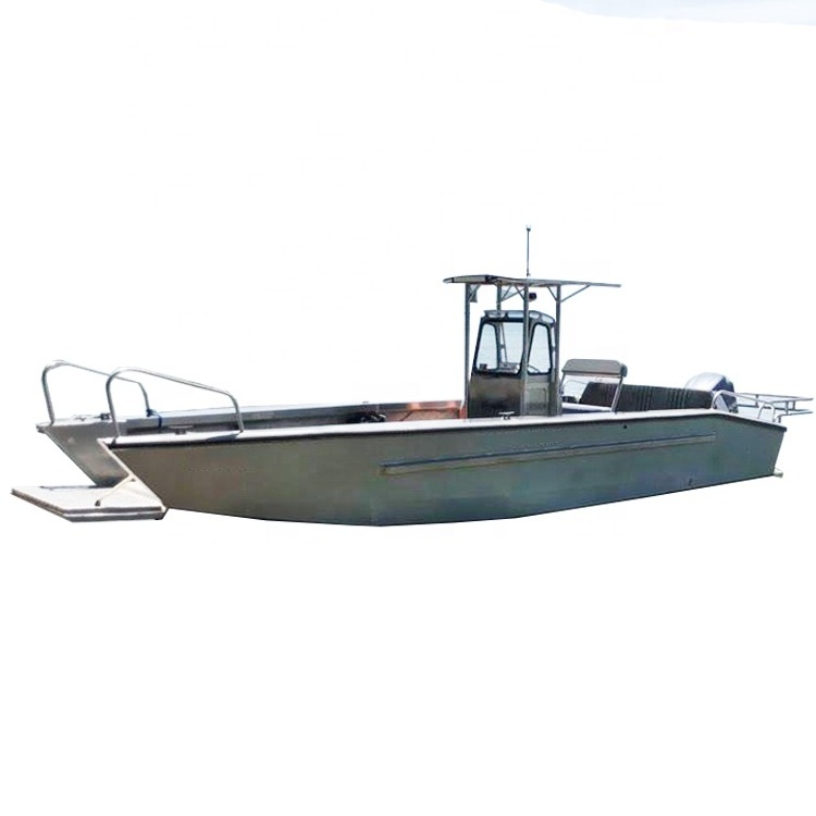 8m Coast Guard Boat Aluminum Sailing Yacht Landing Craft Boat for sale