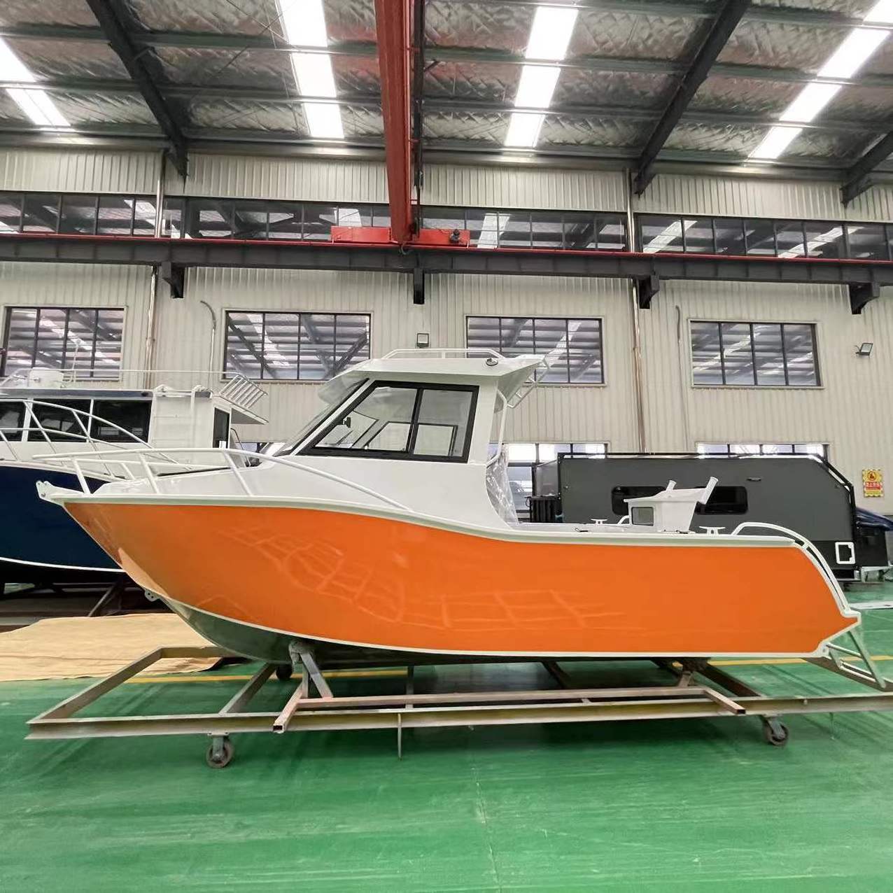 Chinese Aluminium Boat for sale- 6m 20ft Profisher Welded Aluminum Fishing Boat Deep V Bottom Boat