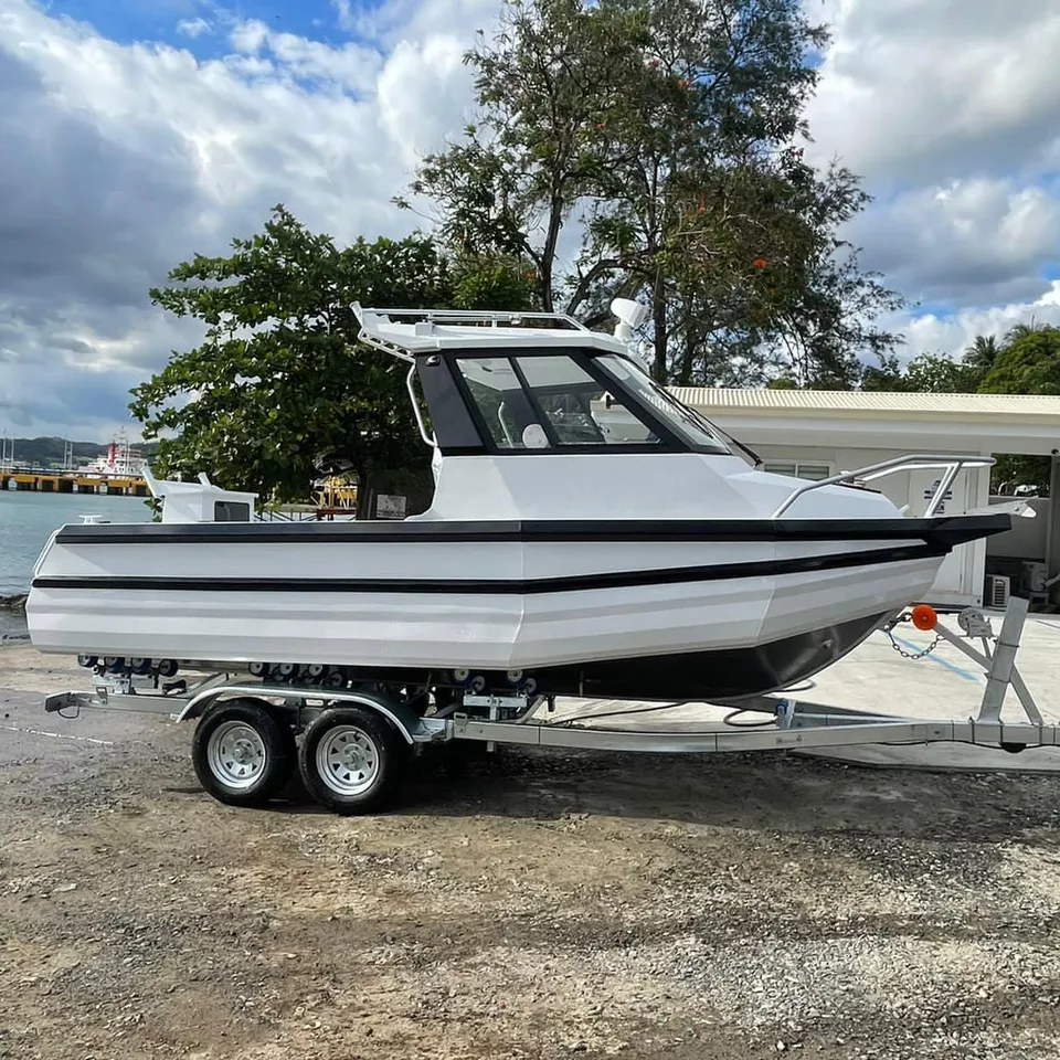 New zealand design Gospelboat 6.25m high quality  Aluminium Fishing Vessel Boat for sale