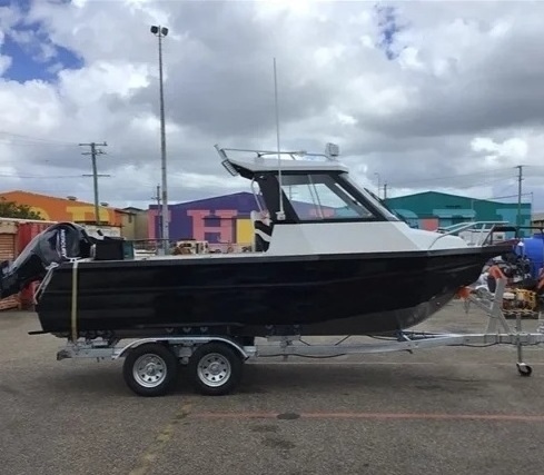 Gospel 20ft offshore aluminum foam filled pontoon fishing speed boat with cabin