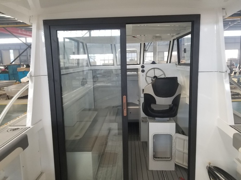 New Yachts 12m(39ft) Aluminum Center Cabin Fishing Boat with Closed Hardtop