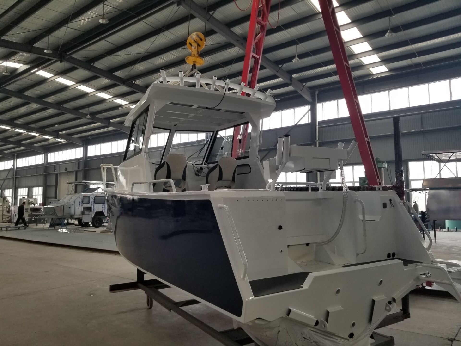 6.25m cuddy cabin aluminum fishing boat