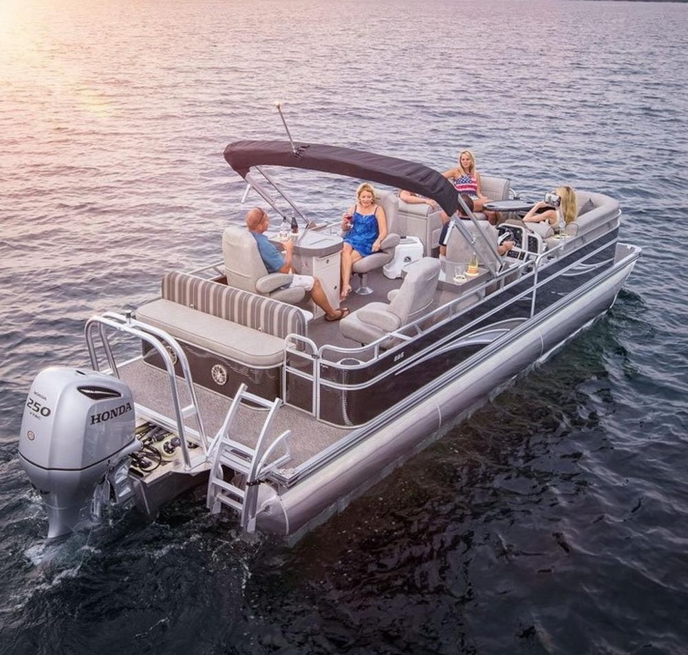 7.3m(24ft) Luxury and Leisure Aluminum Pontoon Boat