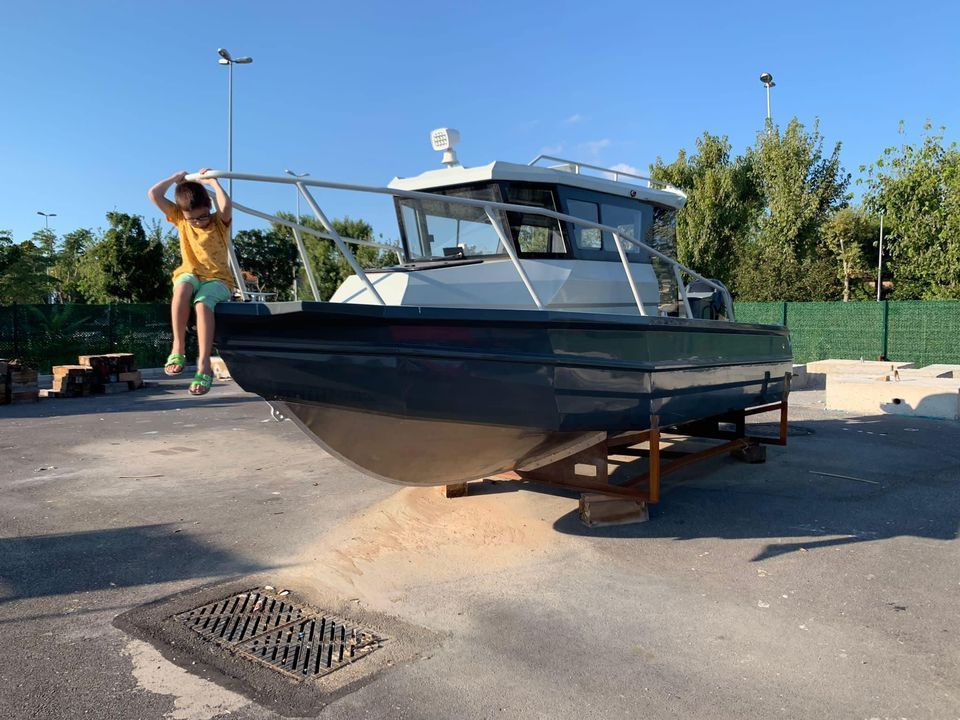 Gospel Boat - 25ft Easy Craft Speed Boat Aluminum Sport Fishing Aluminium Boat for sale Canada