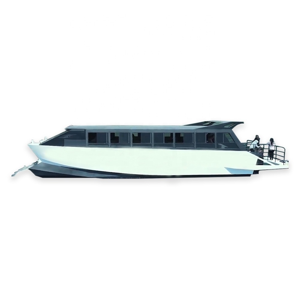 50ft Customized High speed water taxi passenger ferry aluminum catamaran boat ships for sale