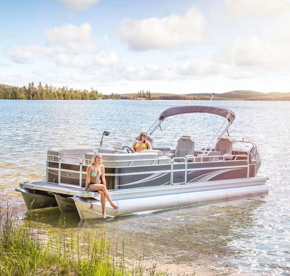 7.3m(24ft) Luxury and Leisure Aluminum Pontoon Boat