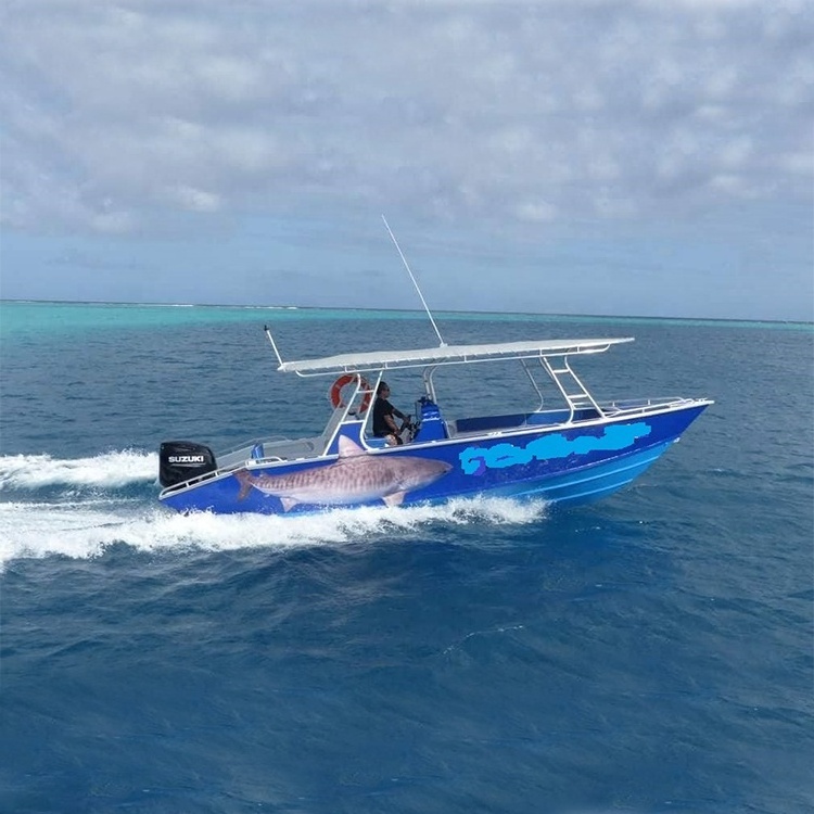 Aluminum Fishing Cabin Speed Boat for Sale Fiji