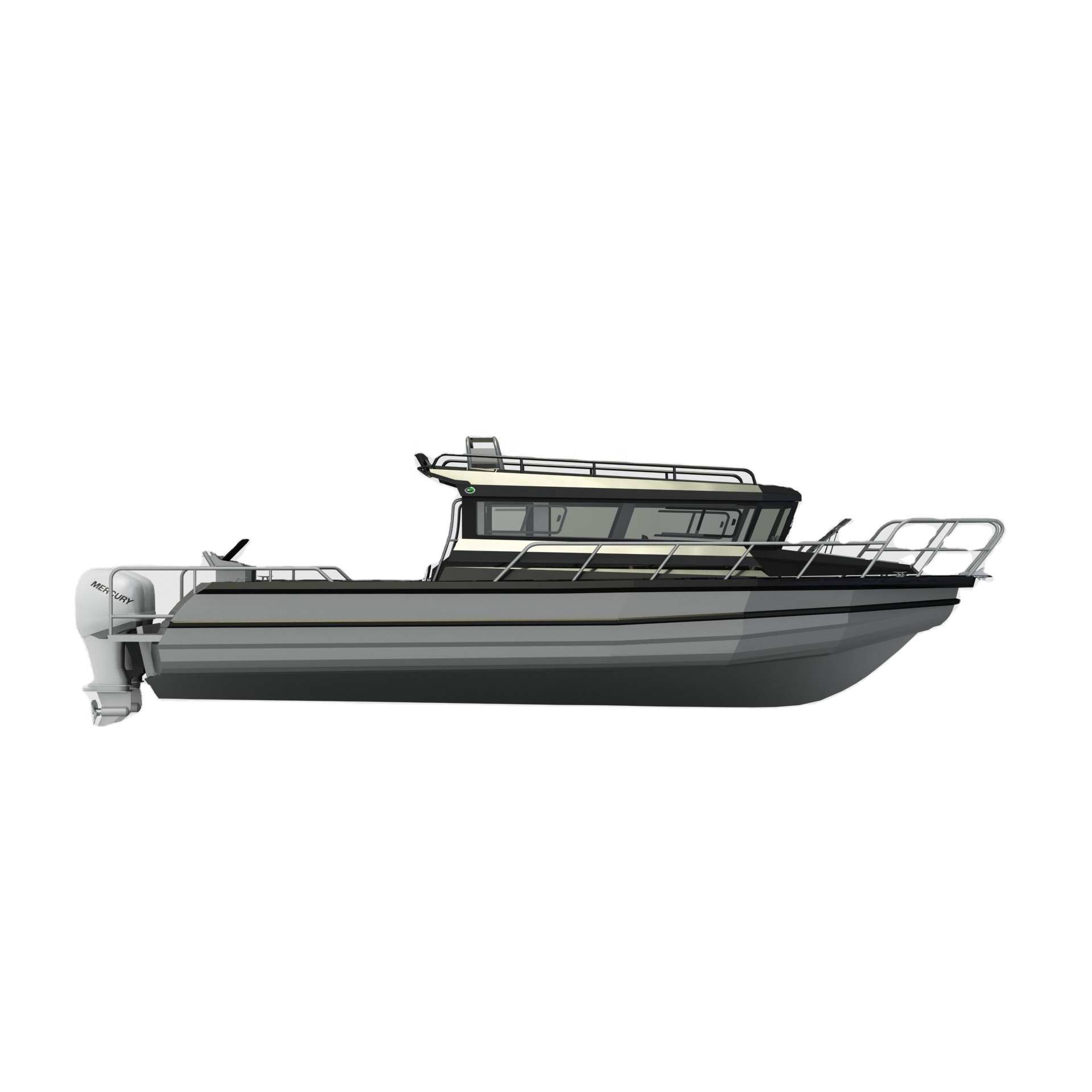 9m/30ft aluminum Easy craft fishing boat speed boat for sale