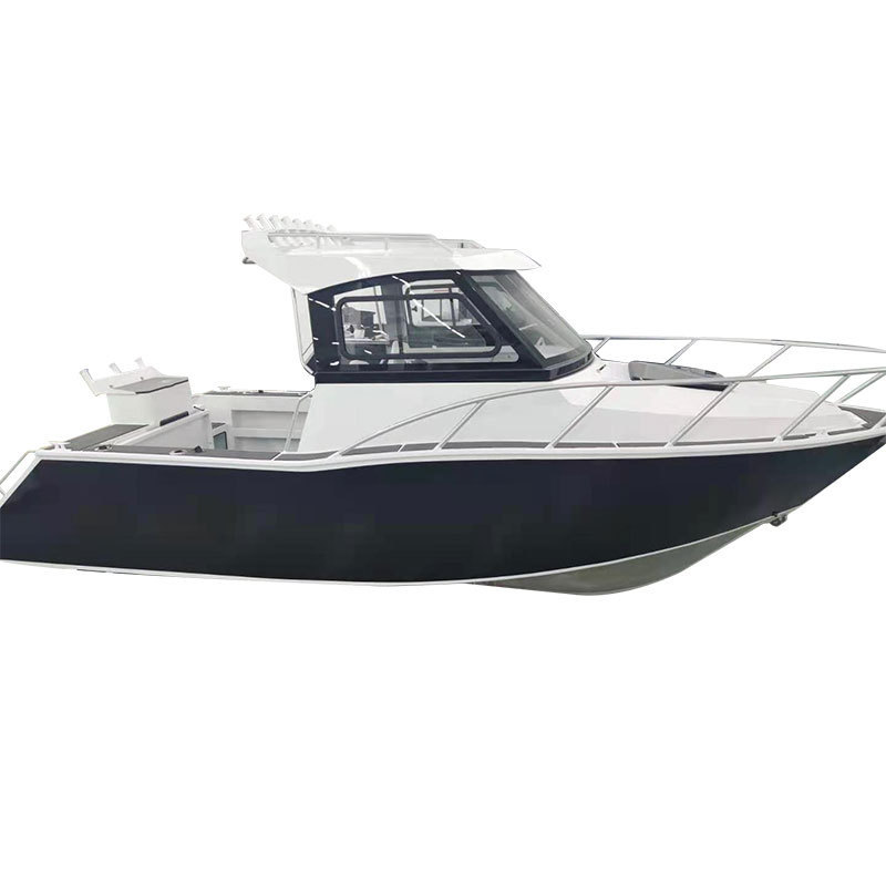 New hot sale 6.85m/23ft profisher aluminum fishing vessel leisure boat