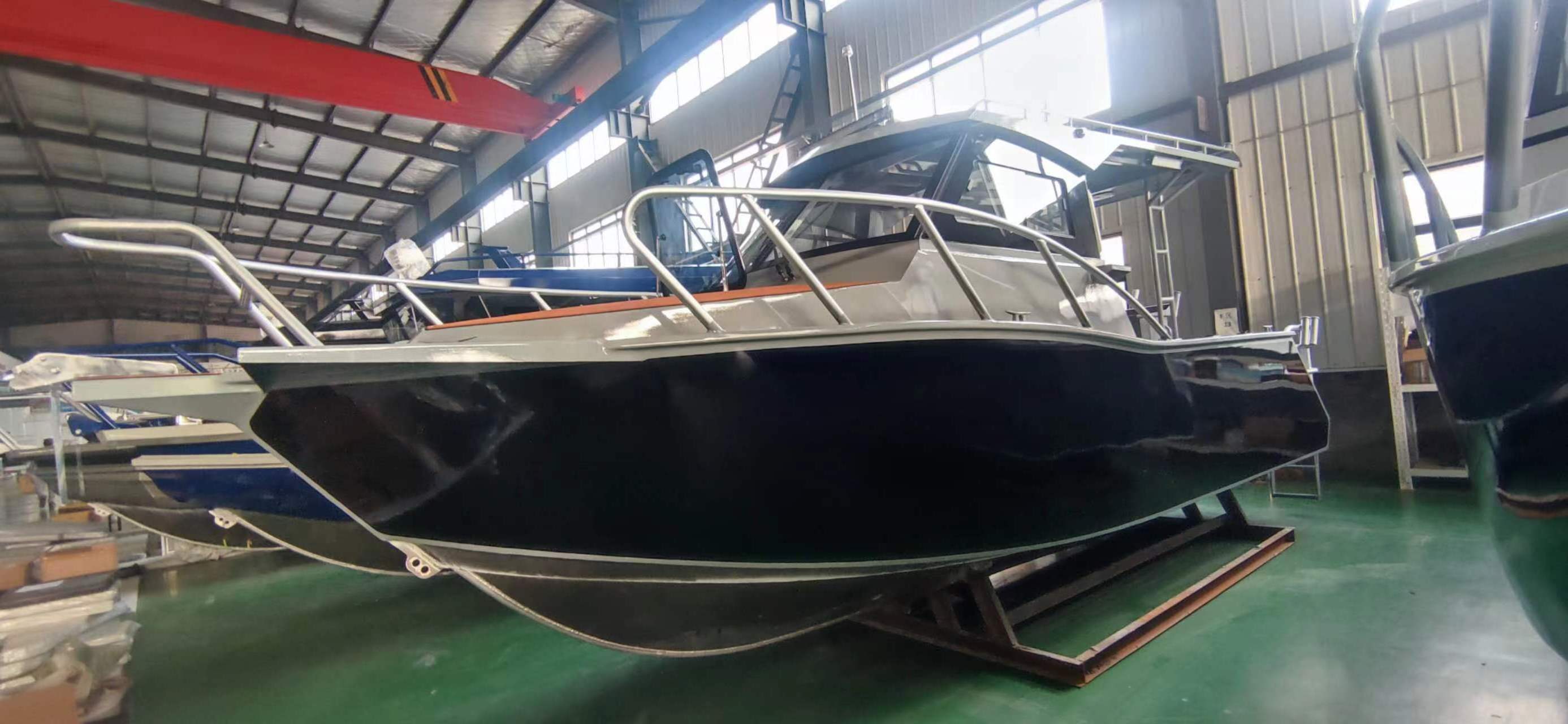 7.5m profisher China cheap boat factory Aluminum fishing vessel Aluminium Tuna boat fishing boats for sale