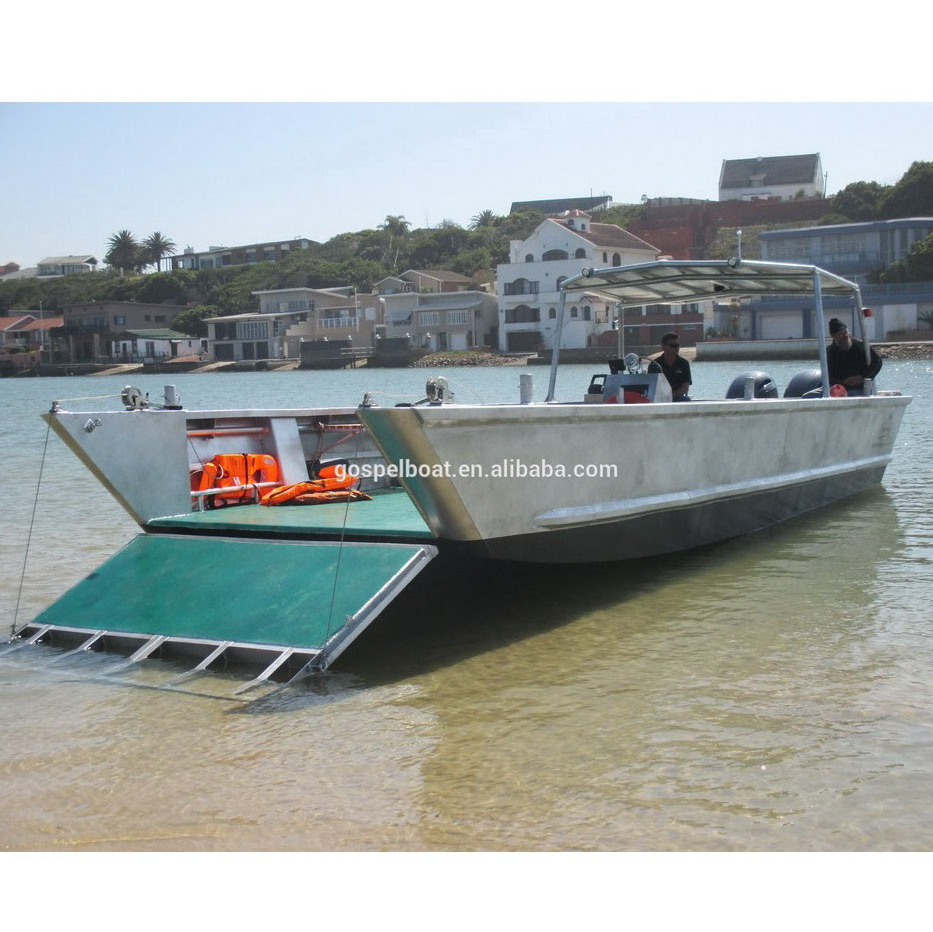 11x4m Flat Aluminum Landing Craft For Sale