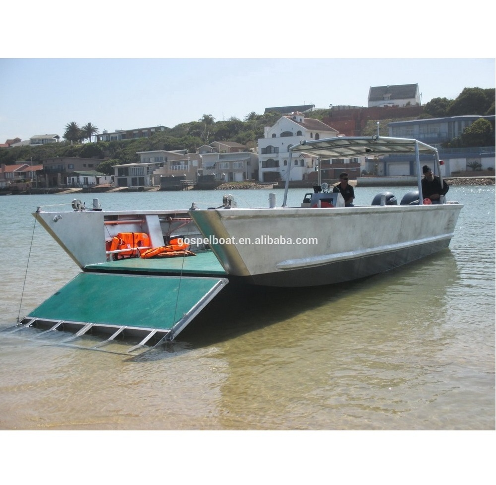 11x4m Flat Aluminum Landing Craft For Sale