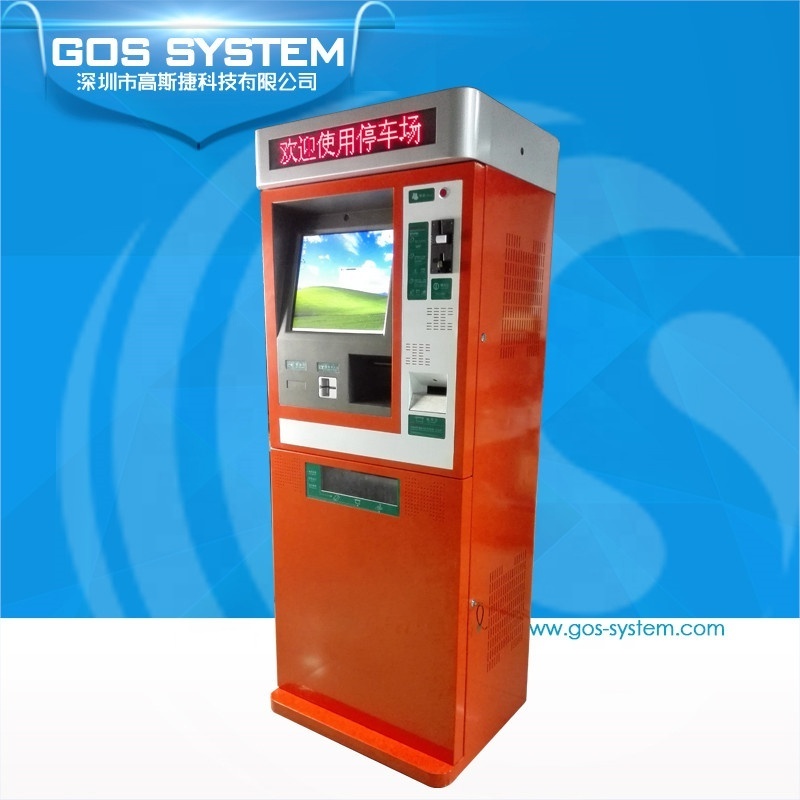 Automatic Ticket Dispenser Machine Car Parking System Self-service Payment kiosk