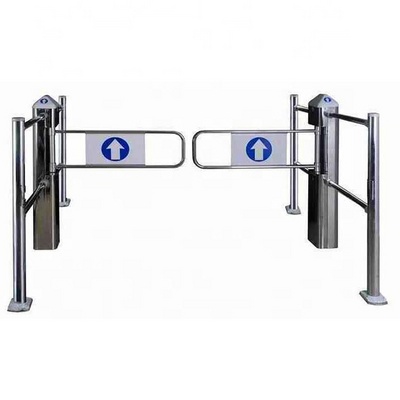 Supermarket Automation Swing Barrier Gate Pedestrian Security Turnstile Gates