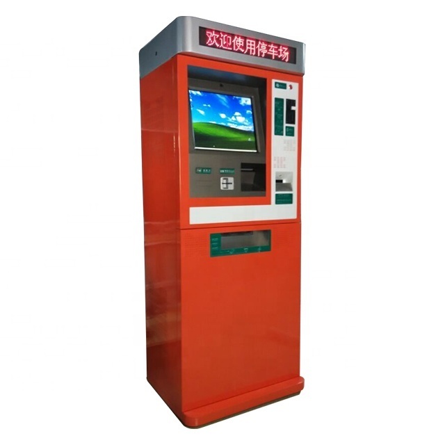 Automatic Ticket Dispenser Machine Car Parking System Self-service Payment kiosk