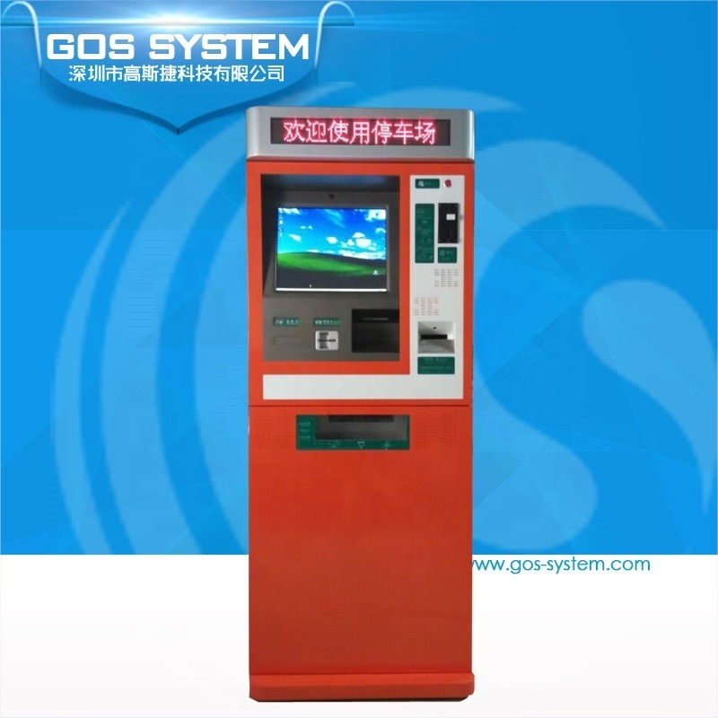 Automatic Ticket Dispenser Machine Car Parking System Self-service Payment kiosk