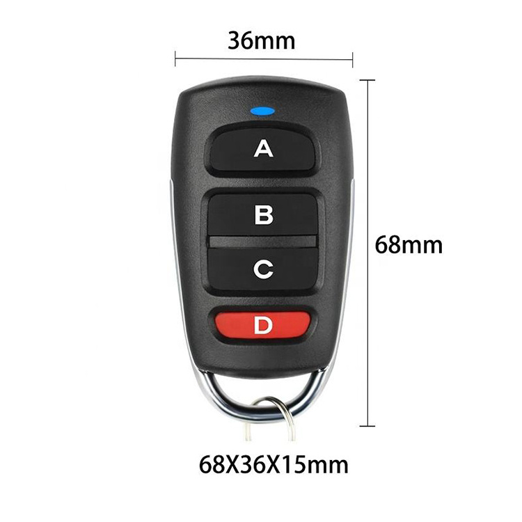 HY Handheld Transmitter Waterproof Universal 433mhz Clone transmitter Gated universal Garage remote Control