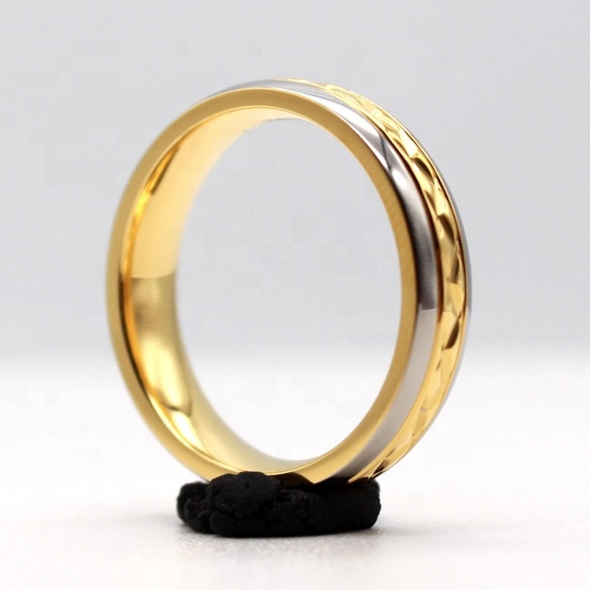 Factory direct price 24k gold wedding ring classic Couples Wedding Rings