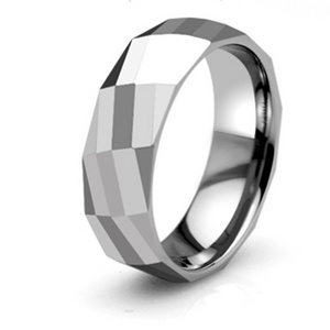 8mm 6mm 4mm Silver Black Cobalt Chrome Damascus Stainless Steel Ceramic Titanium Tungsten Carbide Ring Core Blank For Inlay