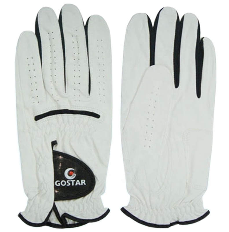 Wholesale Factory Price High Quality Cabretta Leather Golf Gloves